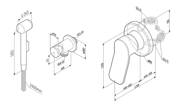 Комплект унитаз с инсталляцией AM.PM Spirit V2.0 CK70HA