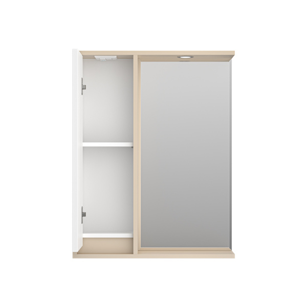 Зеркальный шкаф (63х80) Brevita Balaton 65 левый  BAL-04065-03-01Л