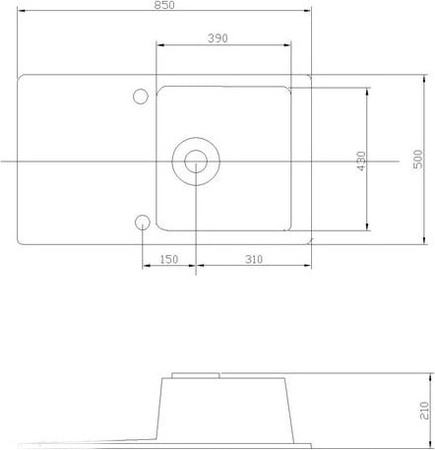 Кухонная мойка Акватон Верона терракот 1A710032VR070