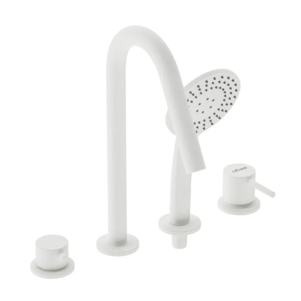 Смеситель на борт ванны Cezares Leaf LEAF-BVDM4-L-BIO