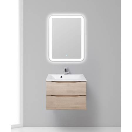 База под раковину подвесная BelBagno MARINO-650-2C-SO-RG-P Rovere Grigio