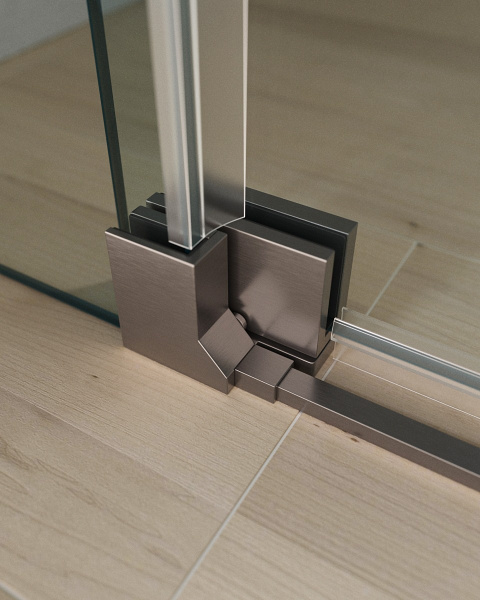 Душевой уголок (80х80) CEZARES SLIDER SLIDER-A-2-80/90-C-GM