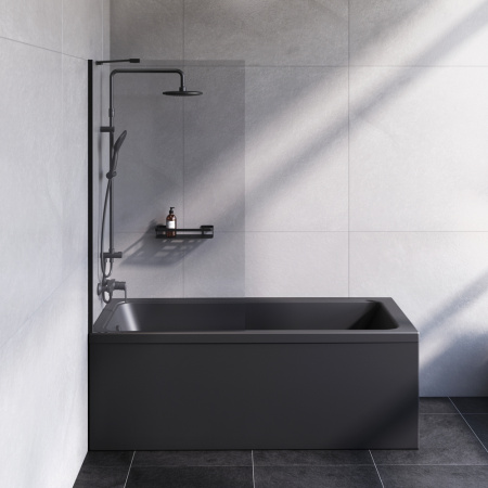 Шторка для ванны (140х80) Am.Pm Gem W90BS-080-140BT