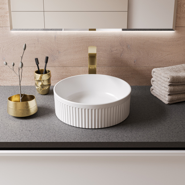 Раковина накладная (40х40) Grossman  GR-3060, белый