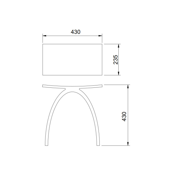 Стульчик для ванной прозрачный ABBER Kristall AT1739Emerald зеленый