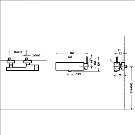 Смеситель для душа Bravat Arc F96061C-01-ENG