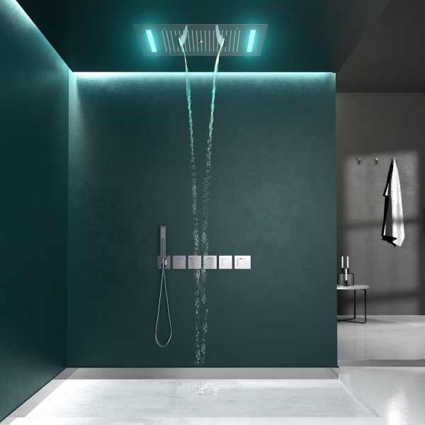 Душевая система встроенная с термостатом Timo Petruma хром SX-5229/00SM