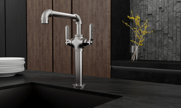 Смеситель для кухни Paulmark Loft Lo226006-NI