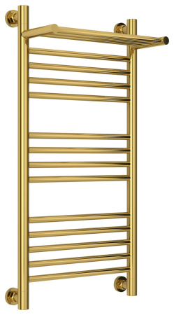 Полотенцесушитель Водяной Сунержа Богема с полкой + (80х40) Золото 03-0223-8040