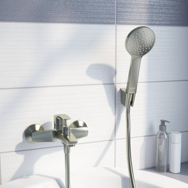 Смеситель для ванны сатин IDDIS Ray (RAYBN02i02)