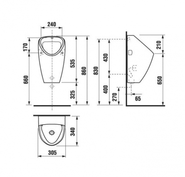 Писсуар Jika Golem 8430700004891