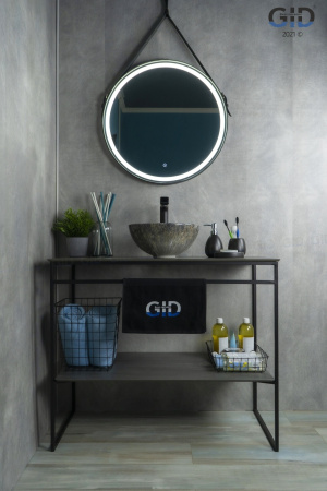 Раковина накладная (32х32) Gid Mnc486