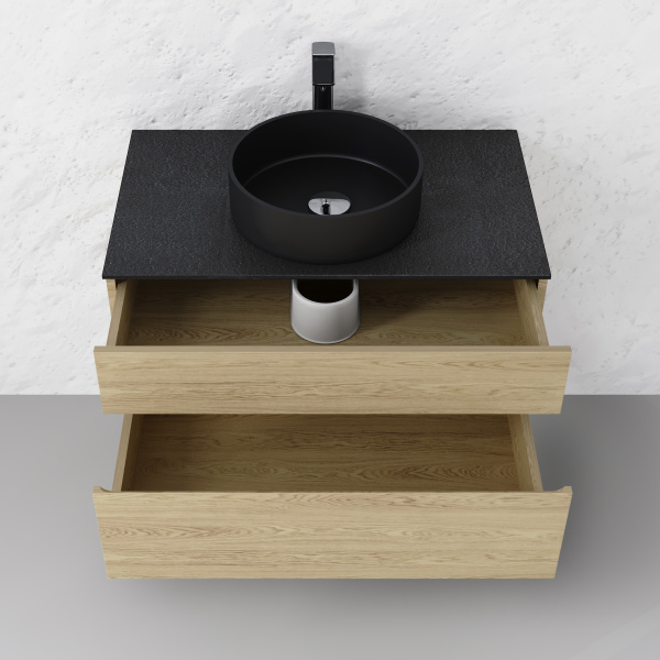 Тумба RAVAL Decent 80 подвесная Дуб сонома Dec.01.80/P/DS/RL