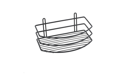 Полка овальная Fixsen черная FX-720B-1