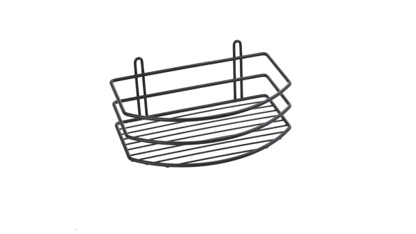 Полка овальная Fixsen черная FX-720B-1