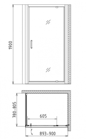 Душевой уголок Gemy Sunny Bay S28170-A85