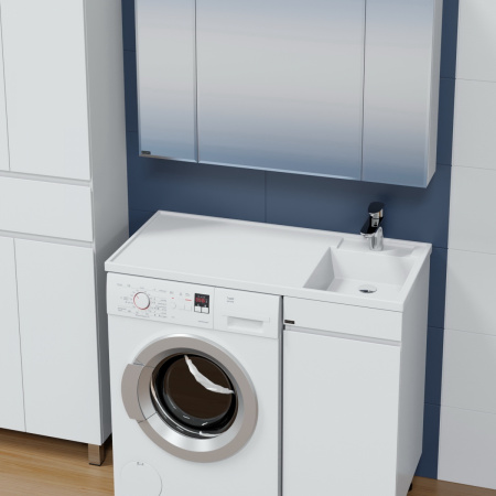 Раковина над стиральной машиной (100х50) СаНта    Лидер 900107N