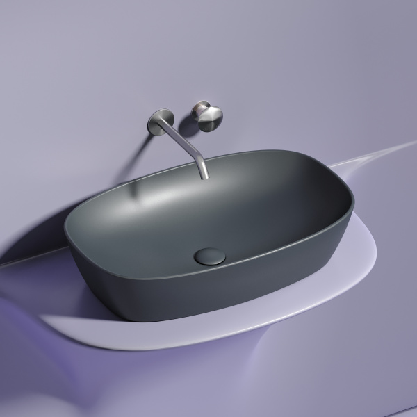 Раковина накладная (60х38) Ceramica Nova ELEMENT CN6049MDH