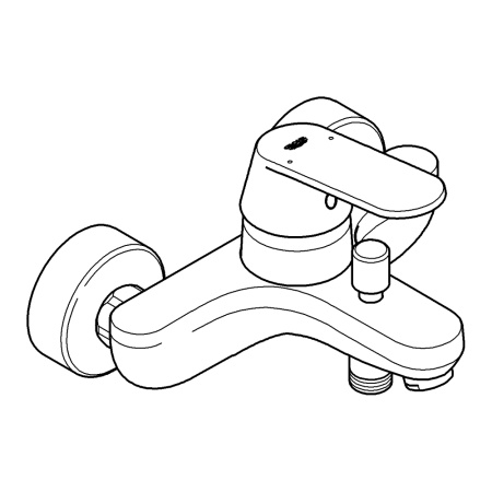 Смеситель для ванной Grohe Eurosmart Cosmopolitan 32831 000 (32831000) хром 