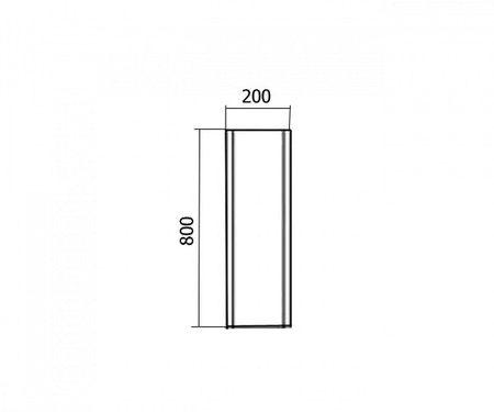 Полка для зеркала Акватон Брук 1A201003BCDF0
