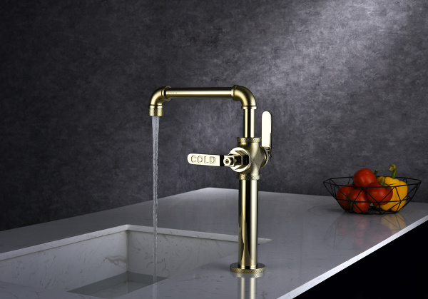 Смеситель для кухни Paulmark Loft Lo226006-G