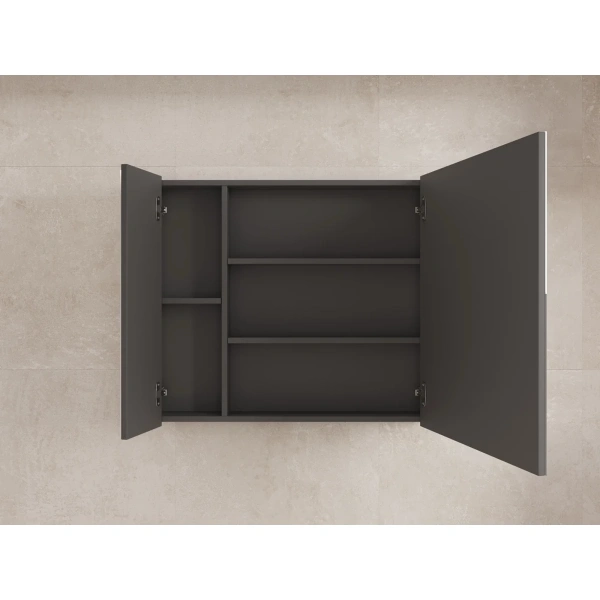 Зеркало-шкаф (80х70) Style Line Лима ЛС-00002344 белый матовый