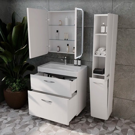 Тумба под раковину напольная Style Line Каре СС-00002267 белый