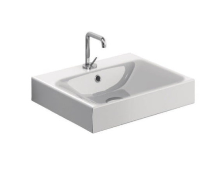 Раковина подвесная (50х45) Kerasan Cento 353001*1 белый