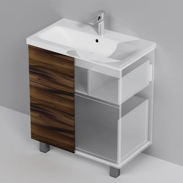 Тумба без раковины 75 см Am.Pm Gem M90FSX0752HF орех