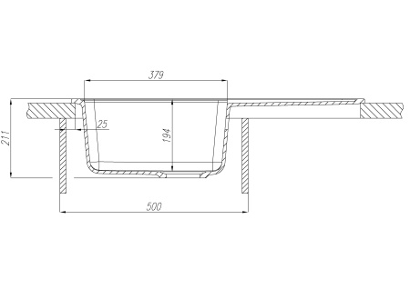 Кухонная мойка Aquaton Аманда 1A712832AD240 жемчуг