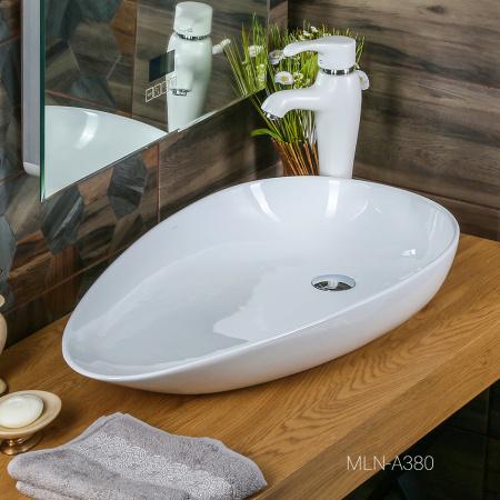 Раковина накладная (75х42,5) Melana A380-805