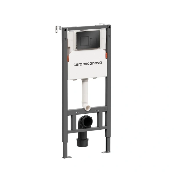 Система инсталяции для подвесного унитаза 3 в 1 Ceramica Nova Balance CN121002MB