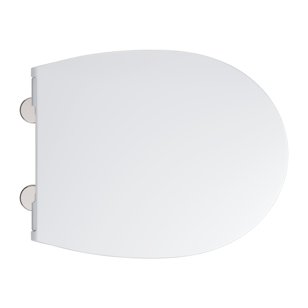 Сиденье для унитаза GROHE Bau Ceramic (с микролифтом) 39923 000 (39923000) тонкое