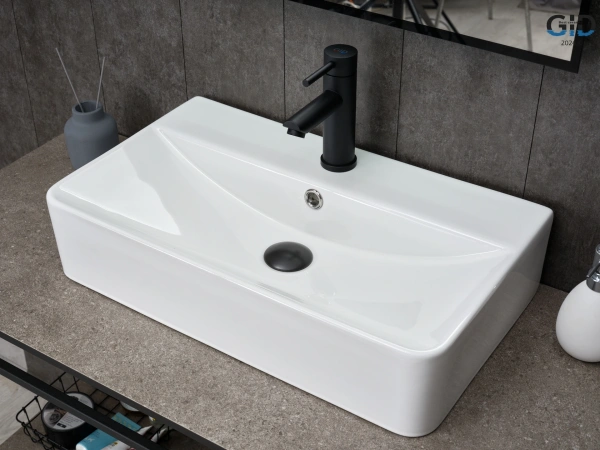 Раковина накладная (61х35,5) Gid N1344