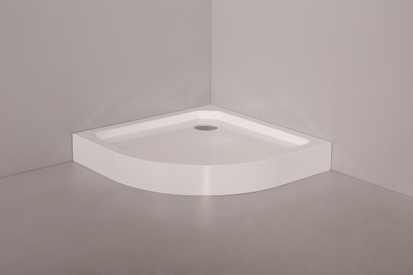 Душевой поддон (90х90) CEZARES TRAY-SMC-R-90-550-150-W