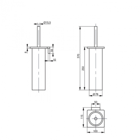 Ершик настенный TOTO Neorest/LE YAB900