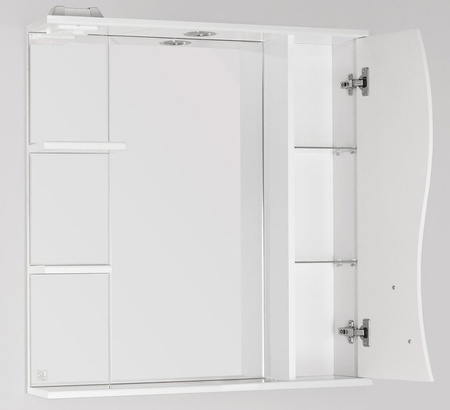 Зеркало-шкаф Style Line Амелия 75 (75x83) ЛС-00000014 белый