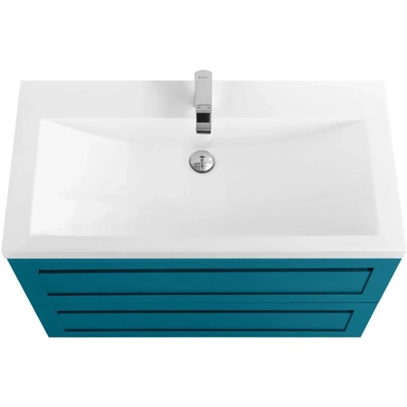 База под раковину Art&max AM-Platino-750-2C-SO-TM Бирюзовый матовый