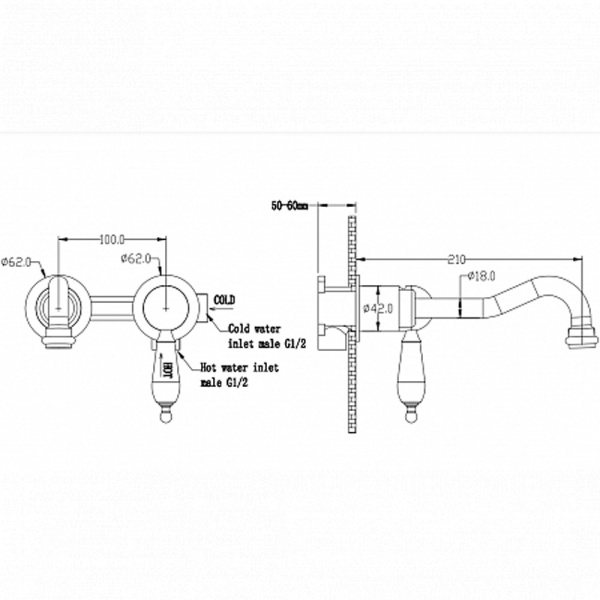 Смеситель для раковины Boheme Tradizionale Chromo 267 Смеситель для раковины Boheme Tradizionale Chromo 267