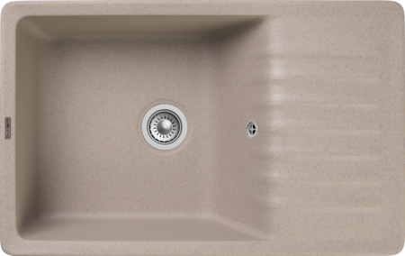 Кухонная мойка GranFest Quartz 72, 72 песочный