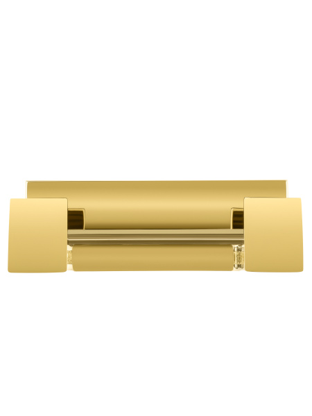 Двойной крючок для ванной WONZON & WOGHAND ECLIPSE, глянцевое золото WW-9125-LG