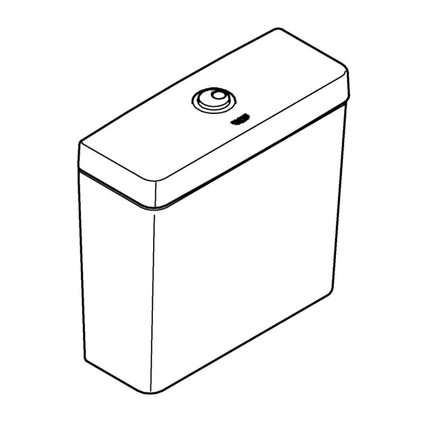 Смывной бачок Grohe Essence Ceramic 39579 000 (39579000) наполнение снизу Смывной бачок Grohe Essence Ceramic 39579 000 (39579000) наполнение снизу