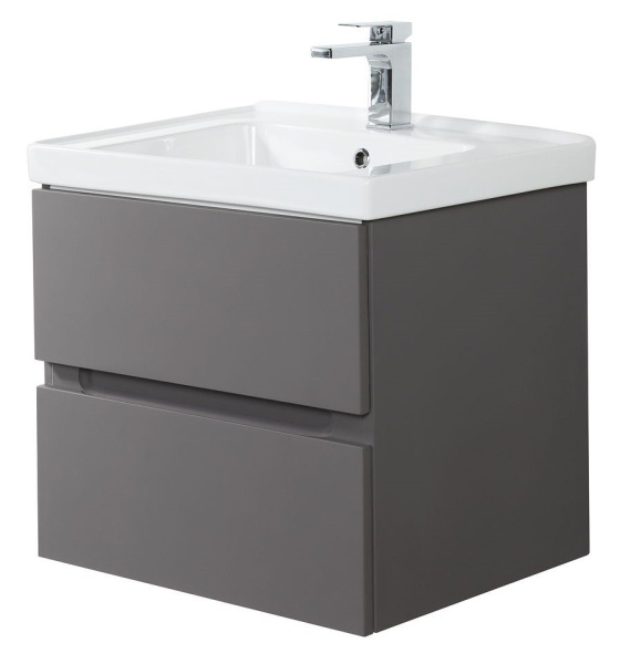 База под раковину напольная Art&max AM-Techno-900-2C-SO-ZB815 Смоки софт