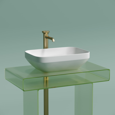 Раковина накладная (50х36) Ceramica Nova ELEMENT CN6055MW матовая