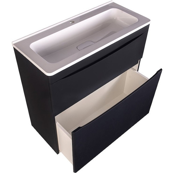 Тумба под раковину напольная Style Line Бергамо СС-00002363 черный