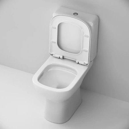 Унитаз напольный безободковый Am.Pm Func C85C8601SC, с сиденьем микролифт