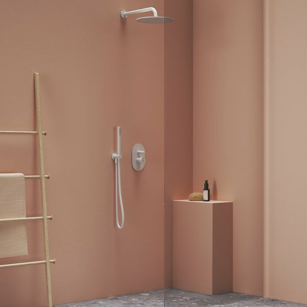 Смеситель для душа Ravak Espirit ES 061.10WV.O2 X070247 белый вельвет