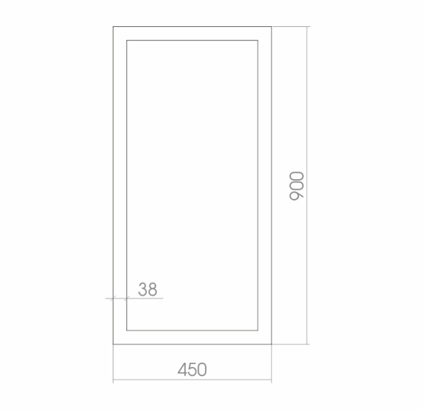 Зеркало (40х50) Silver Mirrors Мелодия ФР-00000916