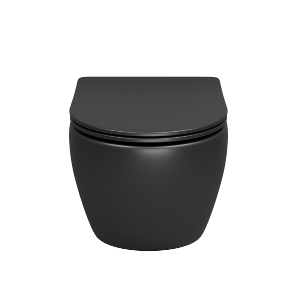 Унитаз подвесной безободковый Grossman  GR-4457BMSQ с сиденьем микролифт