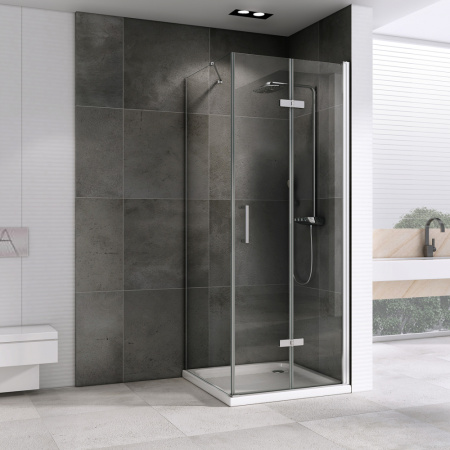 Душевой уголок (70х90) ABBER Zart AG08070P-S91 хром